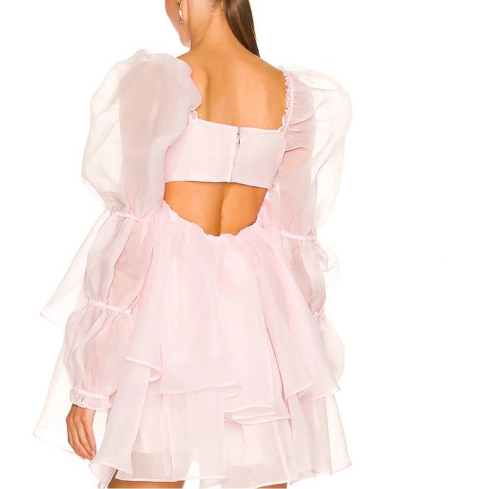 Selkie Pink Mini Dress - Picture 3 of 4
